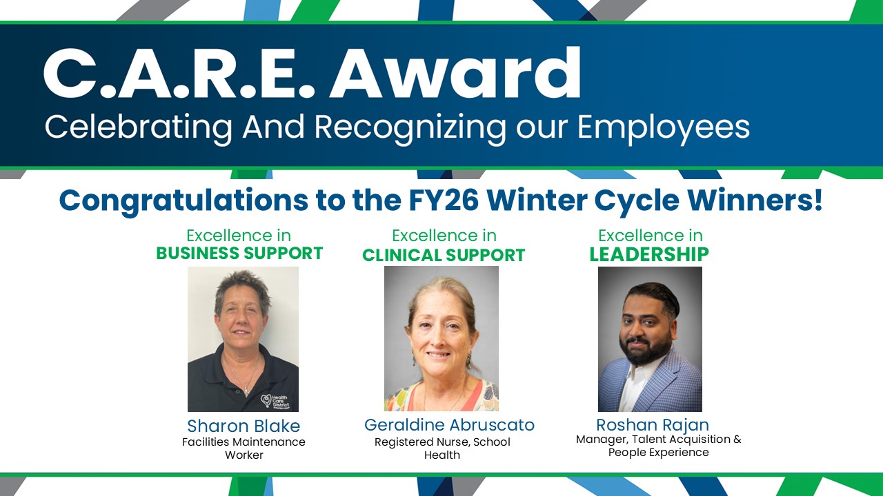 2026 Winter CARE Winners